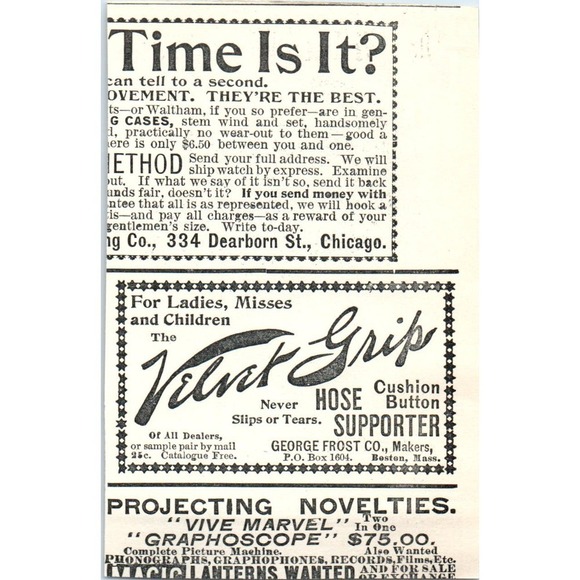 The Williams Typewriter Co Derby CT 1897 Victorian Ad AE9-TS10 - Picture 2 of 2